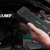 4000A Emergency Starting Power Supply 12V Portable Car Battery Jump Starter With 18W Fast Charge For 10L Gasoline And 8L Diesel Engines With LED Light Jump Starter Cable And EVA Storage Box