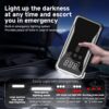 Car Battery Starter With Air Compressor 12V 4000A Car Battery Starter Digital Tire Inflator