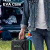 4000A Emergency Starting Power Supply 12V Portable Car Battery Jump Starter With 18W Fast Charge For 10L Gasoline And 8L Diesel Engines With LED Light Jump Starter Cable And EVA Storage Box