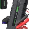 4000A Emergency Starting Power Supply 12V Portable Car Battery Jump Starter With 18W Fast Charge For 10L Gasoline And 8L Diesel Engines With LED Light Jump Starter Cable And EVA Storage Box
