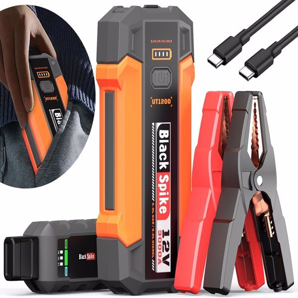 Portable Power Bank, 12000mAh 12V Portable Power Bank UT1200, Shipped From FBA Warehouse,Prohibited Platform Walmart Temu