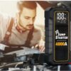 20000mAh 12V Car Battery Starter 4000 Peak Amp USB Fast Charging LED Light
