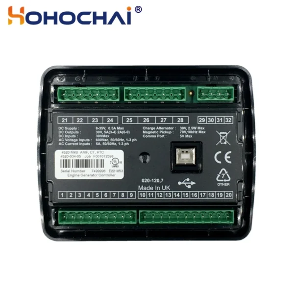 Original Deep Sea Generator Controller DSE4520 MKII Genset Control Pannel Made In UK